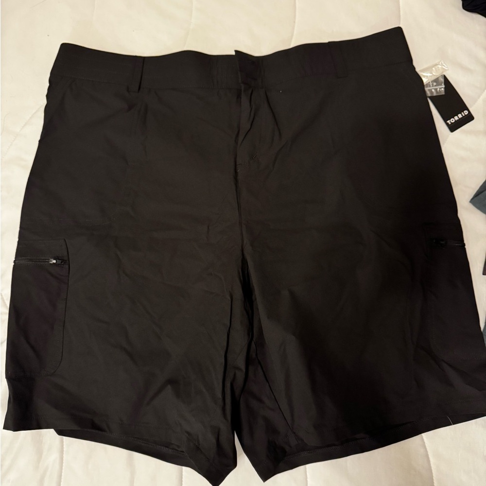 Torrid Women's Black Cargo Shorts